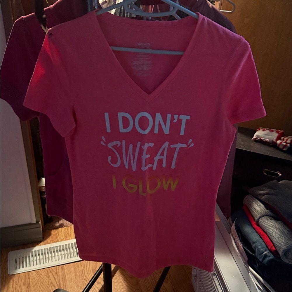 Danskin Now Pink Short Sleeve Tee